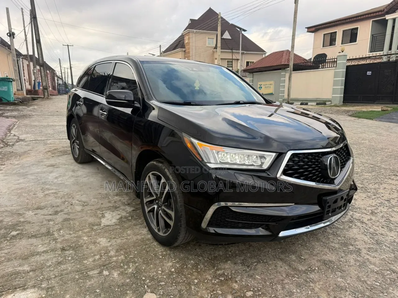 Acura MDX w/Advance Pkg SH-AWD 2017 Black