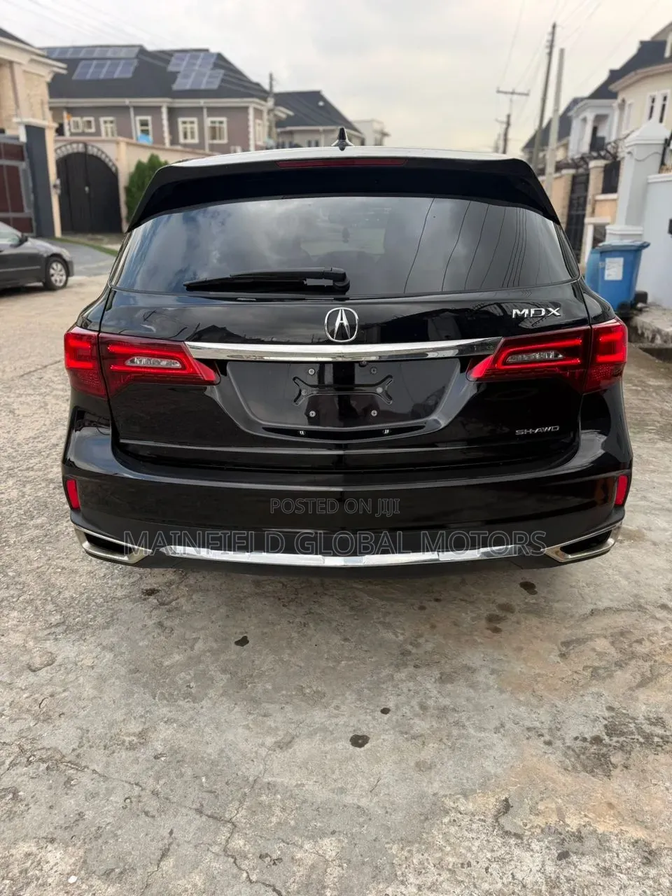 Acura MDX w/Advance Pkg SH-AWD 2017 Black