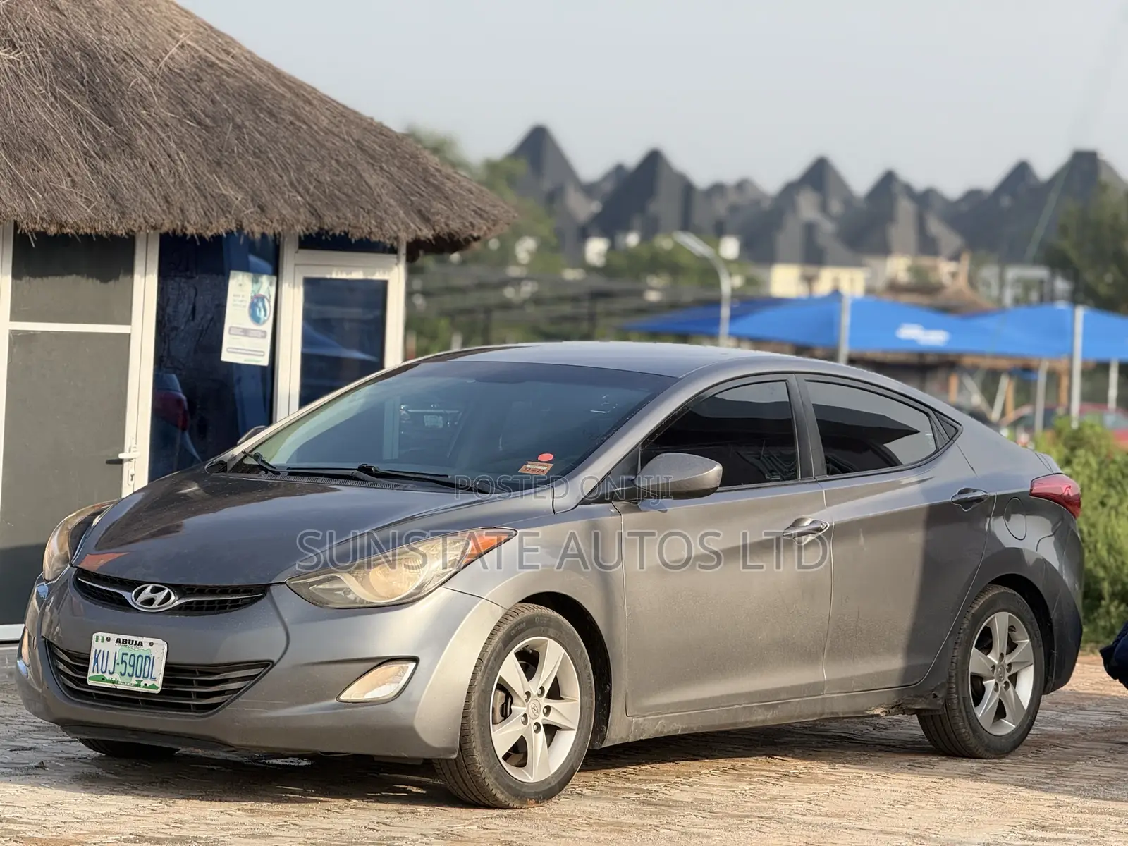 Hyundai Elantra 2013 Gray