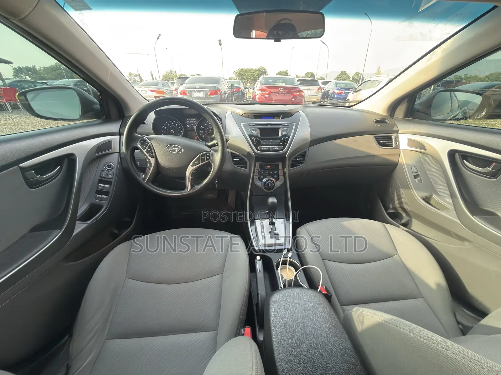 Hyundai Elantra 2013 Gray