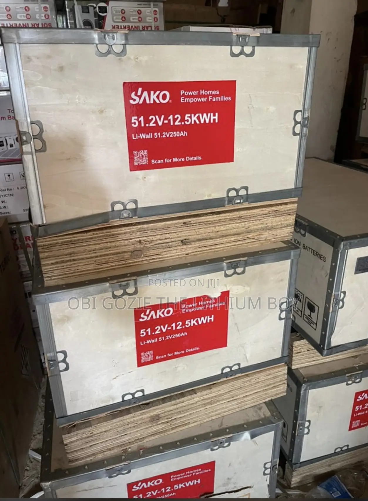 12.5kwh Sako Solar Lithium Battery Best Importer and Distributor