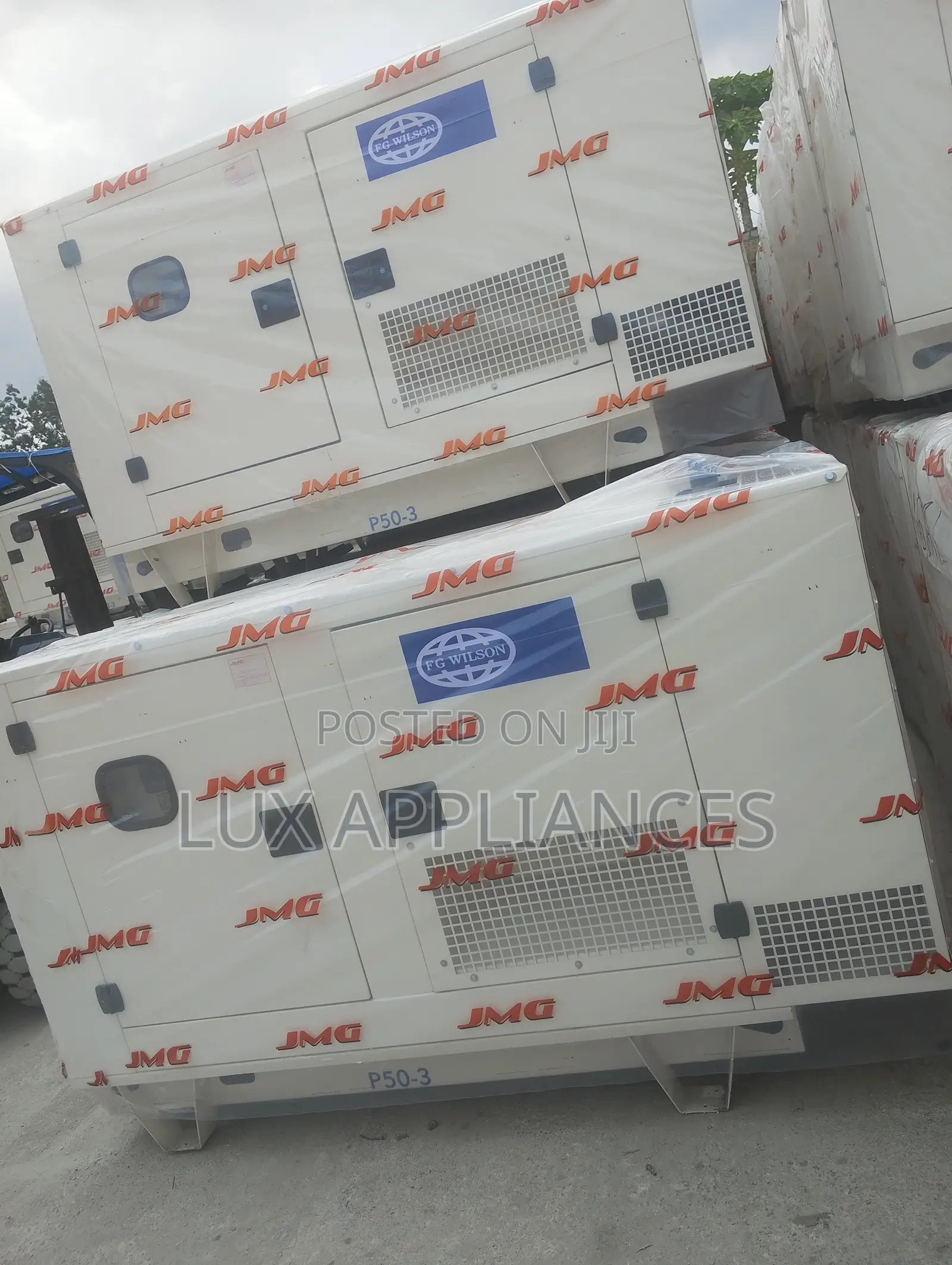 Fg Wilson P50 Generator With Soundproof Canopy