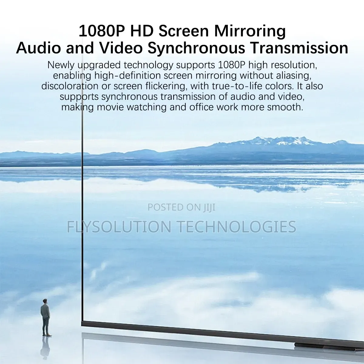 Wireless Hdmi Transmitter Receiver 2.4g/5g Hd Screen Mirroring