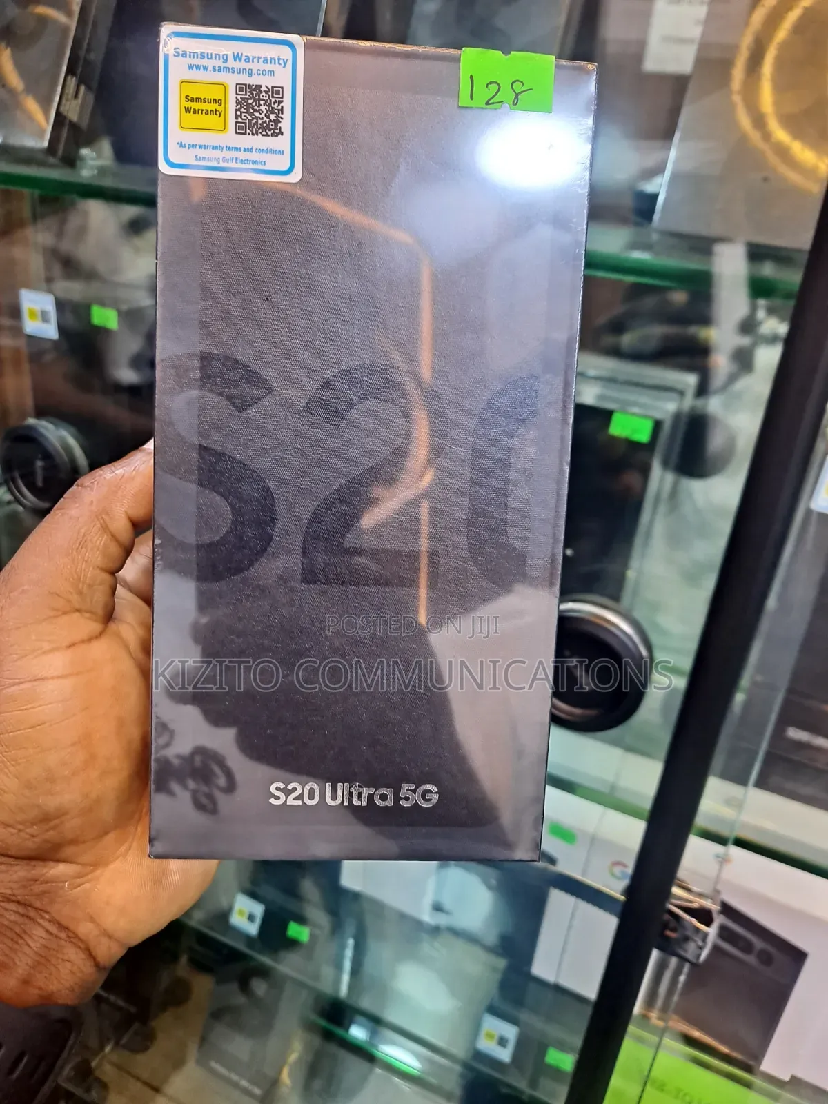 New Samsung Galaxy S20 Ultra 5G 128 GB Black