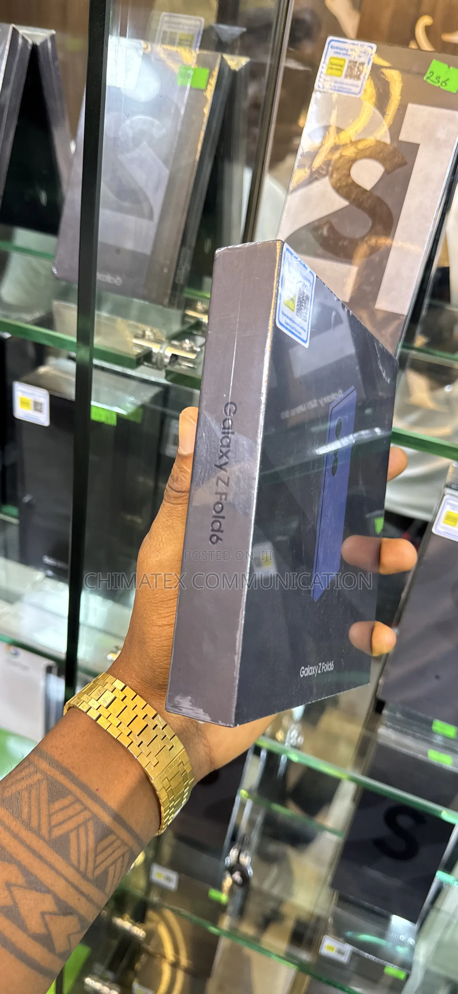New Samsung Galaxy Z Fold6 512 GB Blue