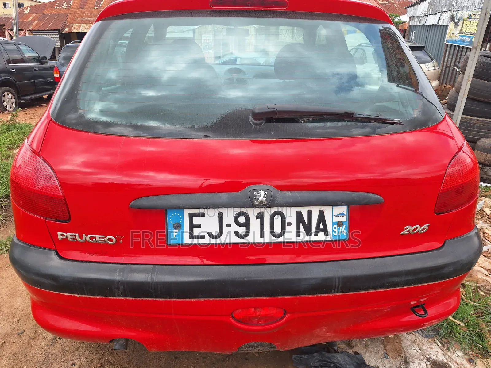 Peugeot 206 2006 Red