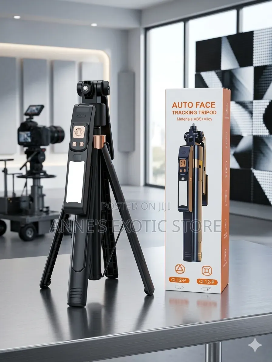 Cl12-P Ai Auto Face Tracking Tripod Selfie Stick With Remote