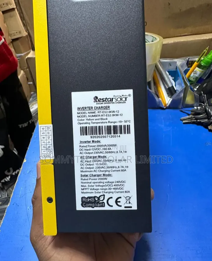 2kva 12v Restar Hybrid Inverter