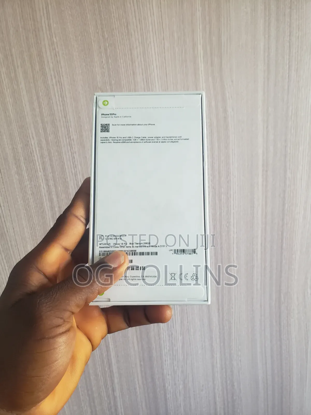 New Apple iPhone 15 Pro 256 GB Blue