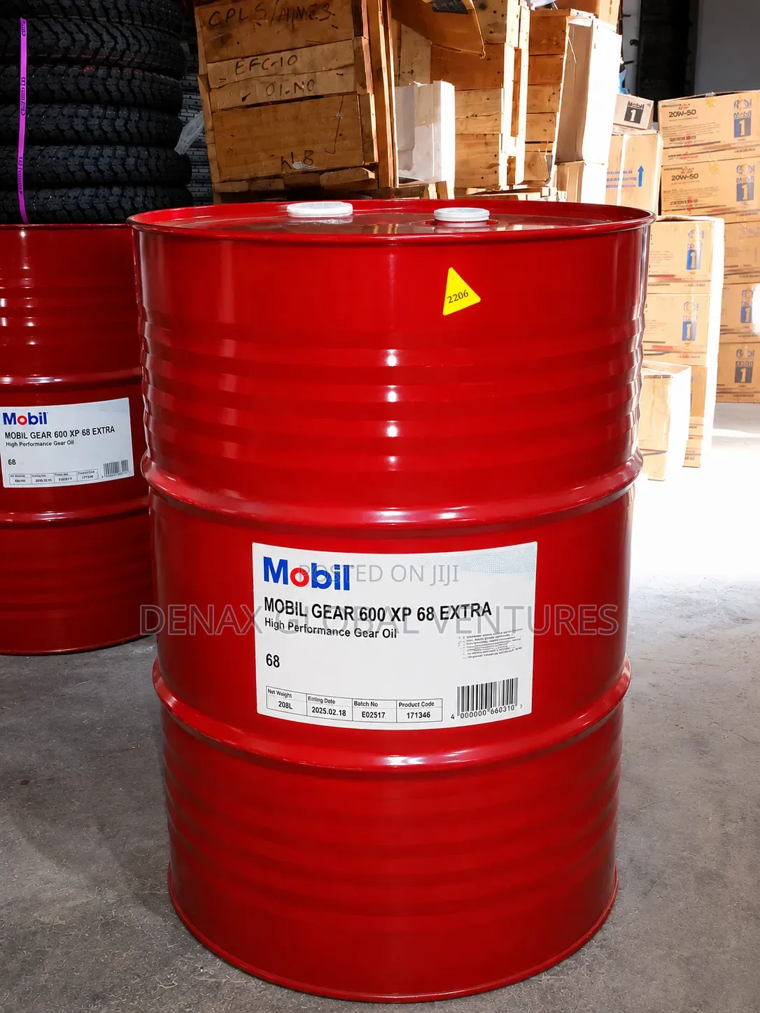 Mobil Gear 600 Xp 68 Extra Hp Oil 208litres Drum