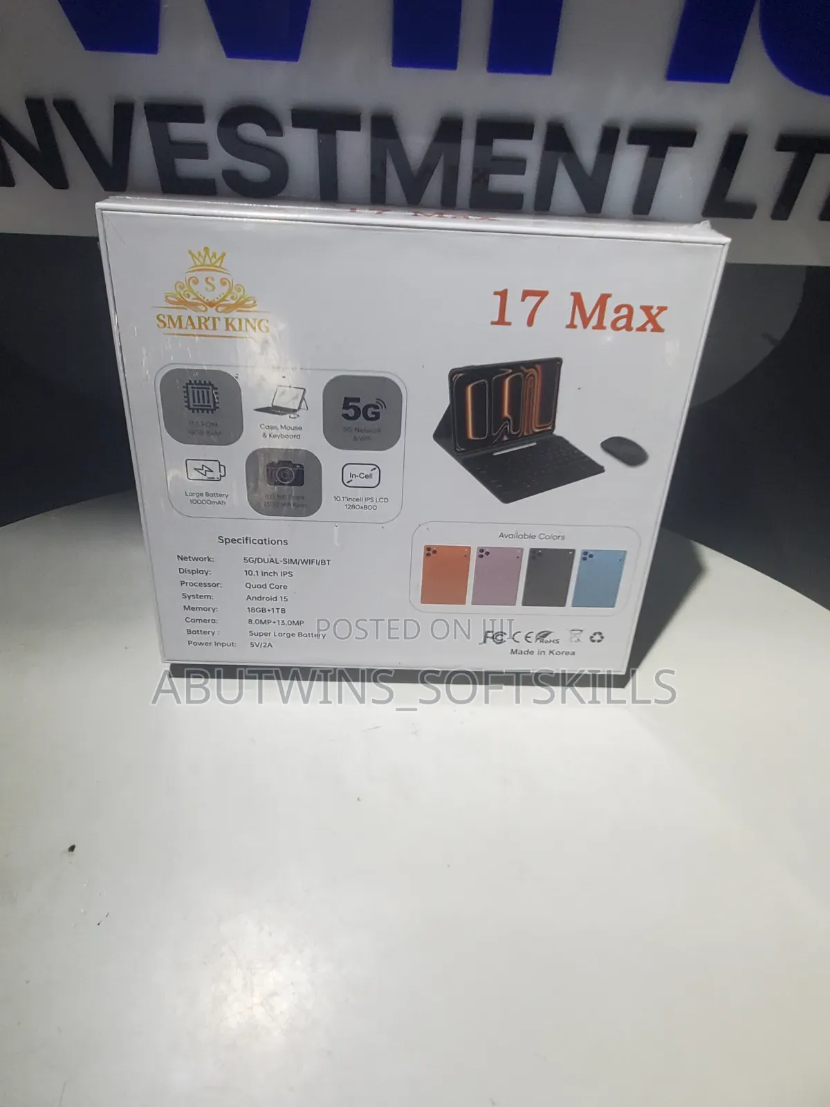 New Tablet 1 TB Black