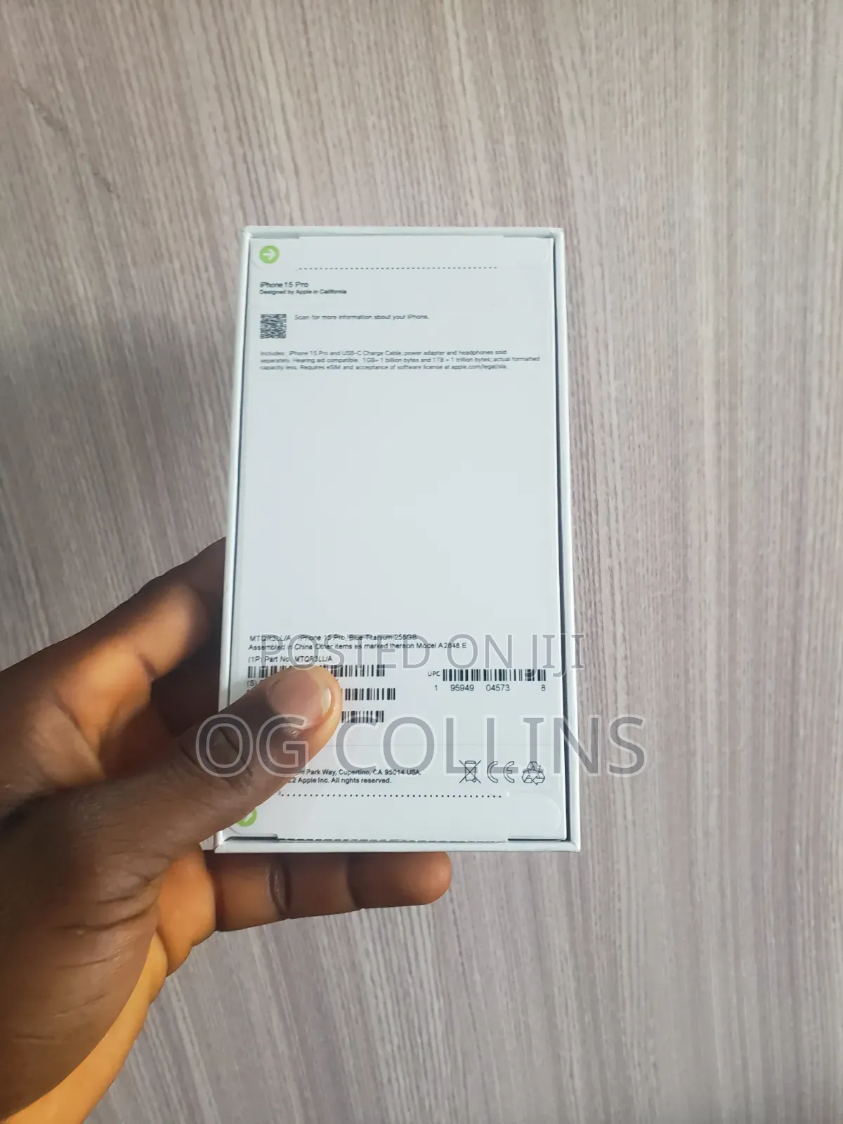 New Apple iPhone 15 Pro 256 GB Blue