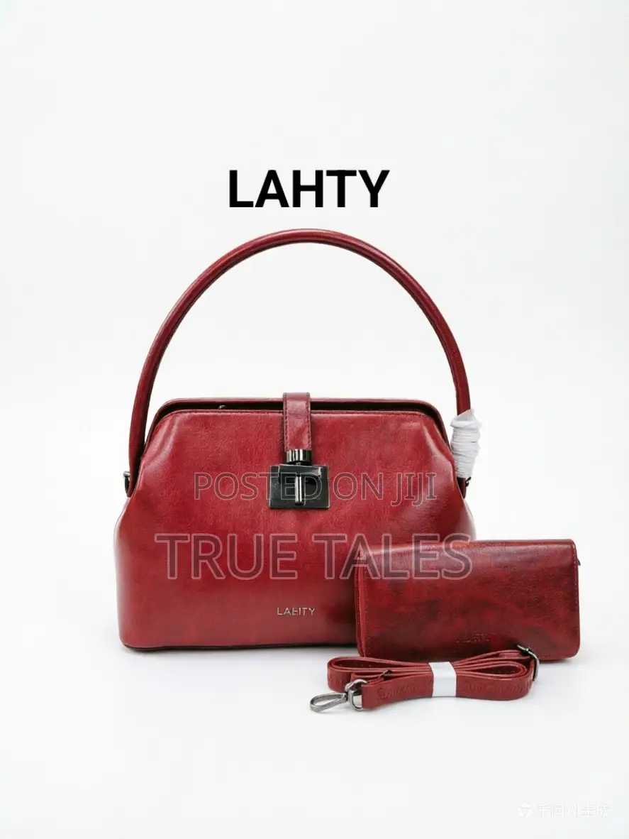 Classy Leather Bag With Purse #Ng