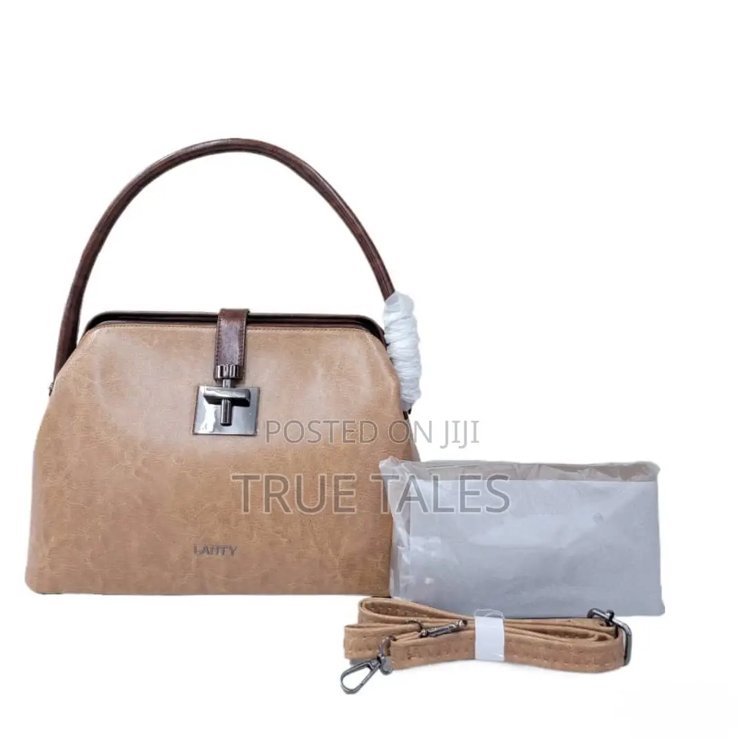 Classy Leather Bag With Purse #Ng