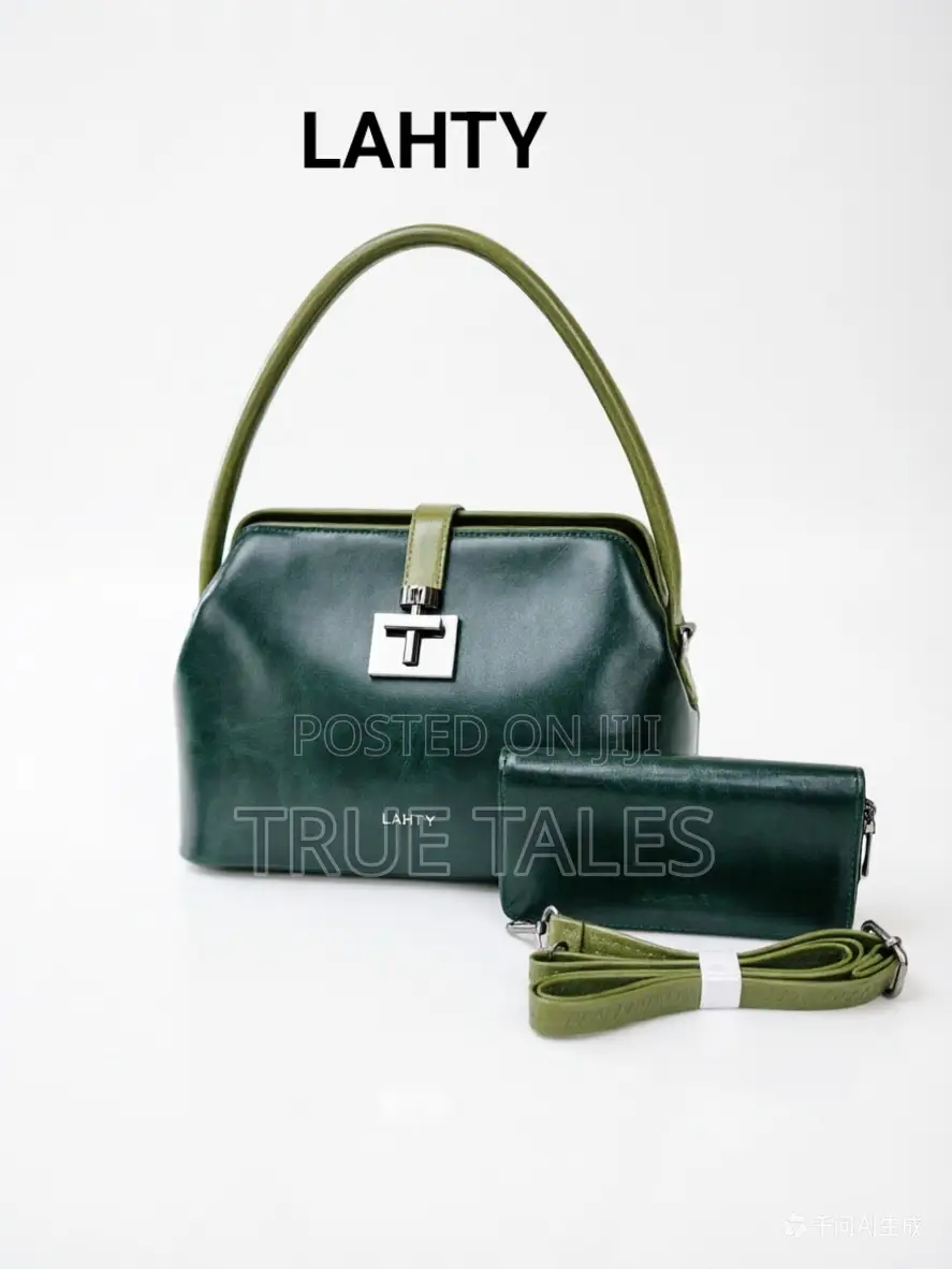 Classy Leather Bag With Purse #Ng