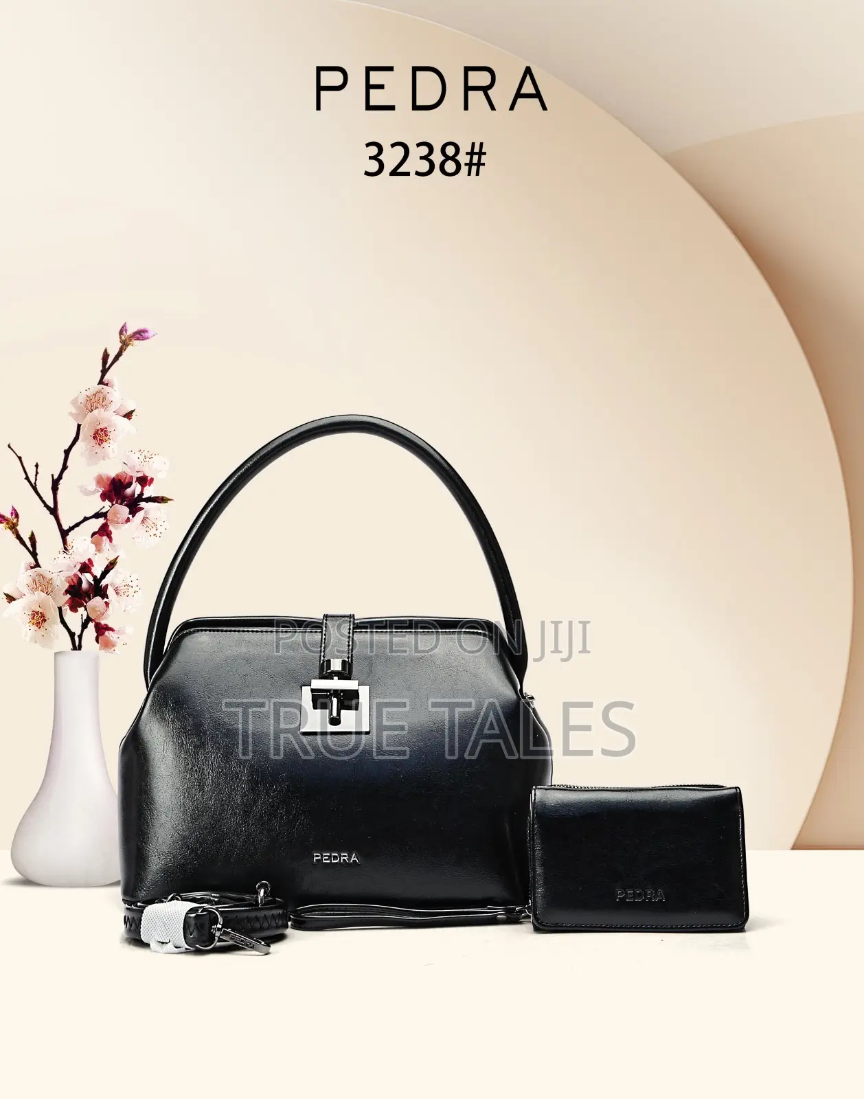 Classy Leather Bag With Purse #Ng