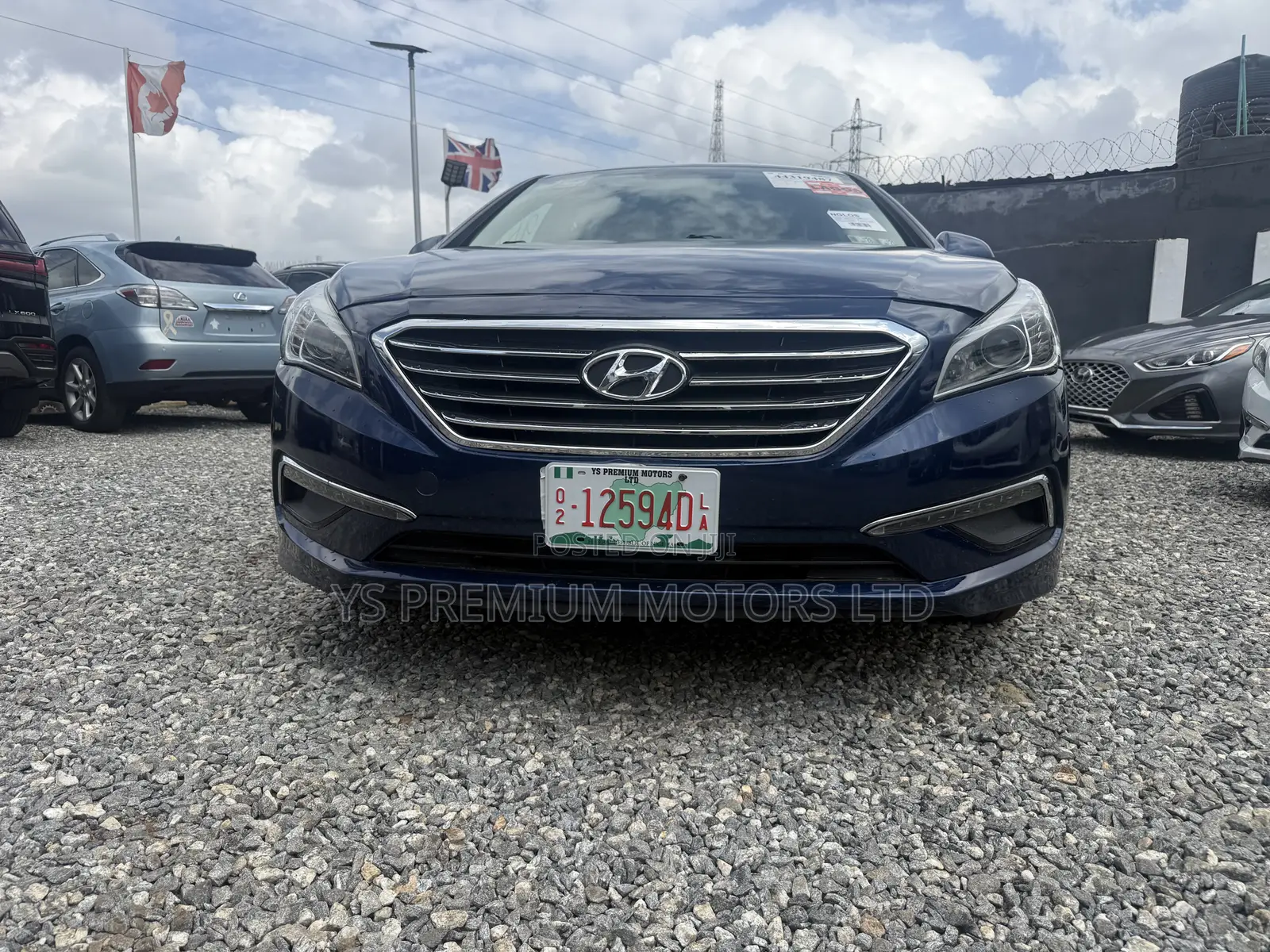Hyundai Sonata ECO Sedan FWD (1.6L 4cyl 7A) 2017 Blue