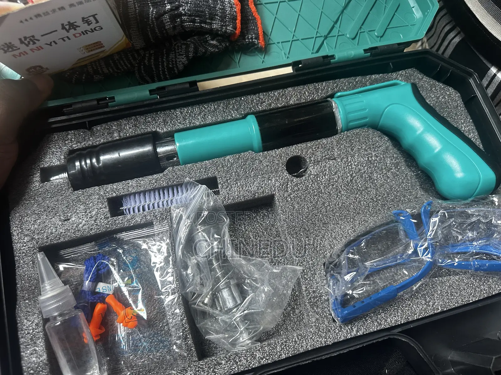Nail Gun Mini Powder-Actuated Fastener Tool Kit