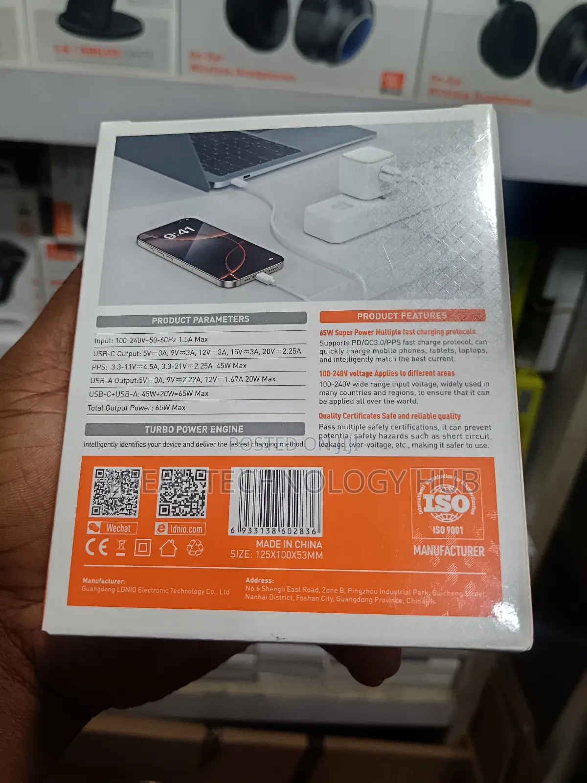 Ldnio 65w Super Fast Charger Q2617