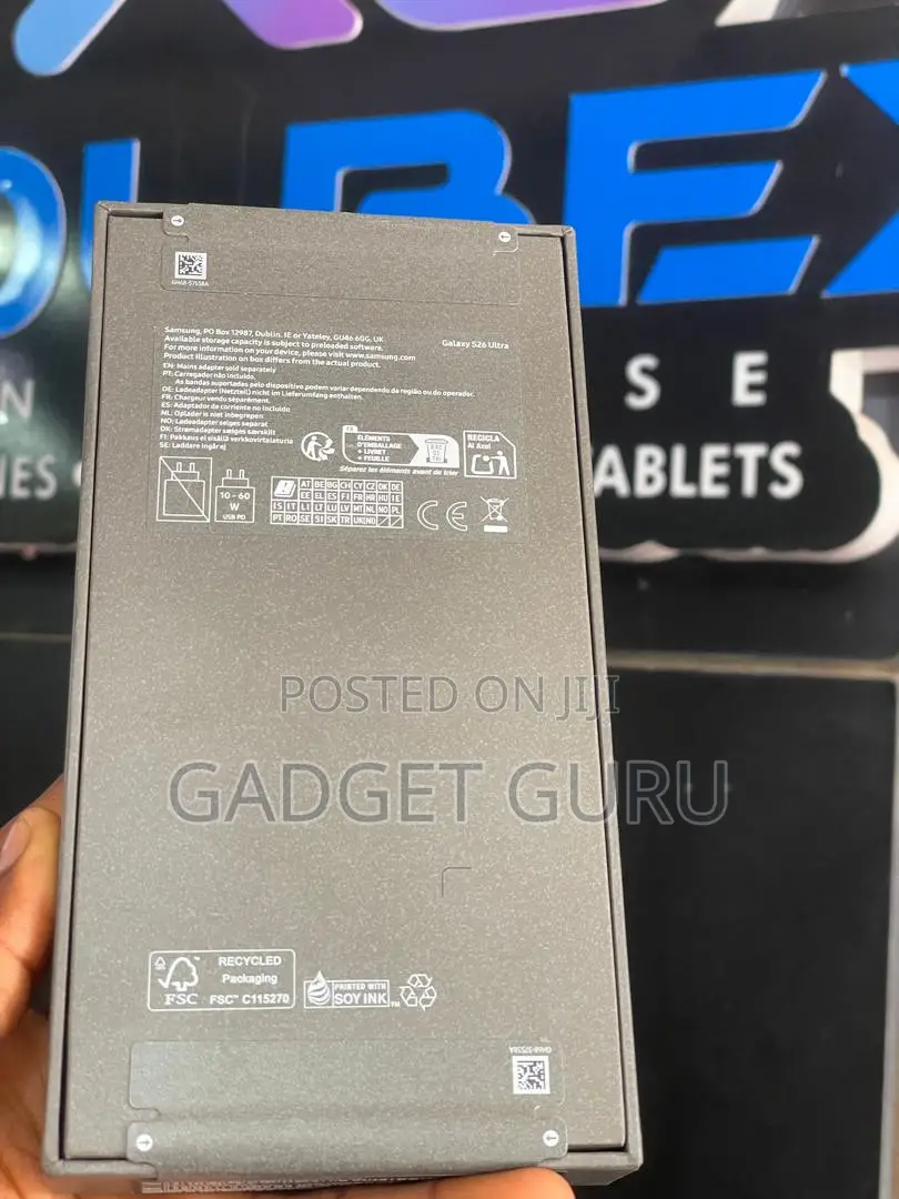 New Samsung Galaxy S26 Ultra 5G 512 GB Black
