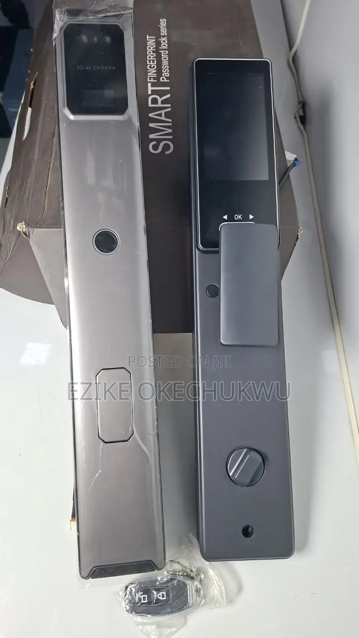 Smart Door Lock With Camera 3d Facial Lock With Remote Control