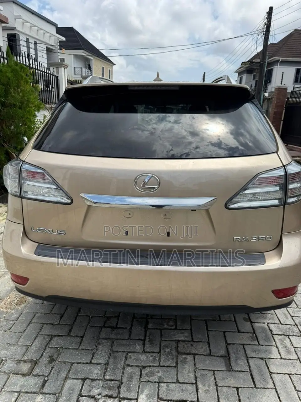 Lexus RX 350 2010 Gold