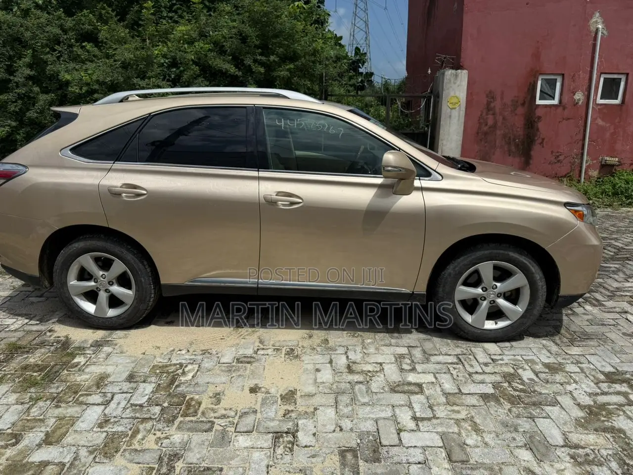 Lexus RX 350 2010 Gold