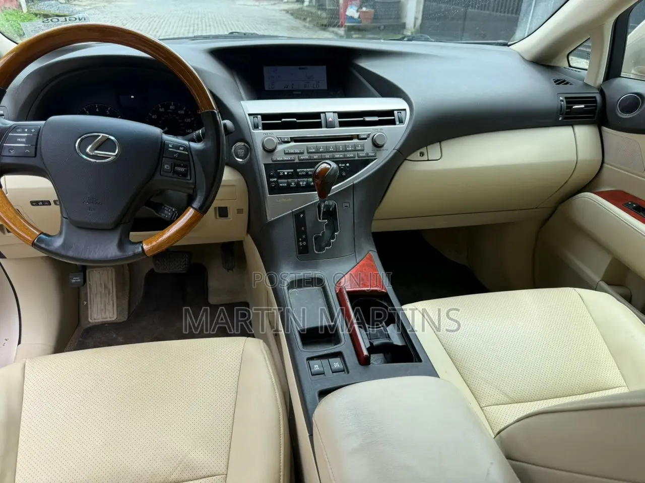 Lexus RX 350 2010 Gold