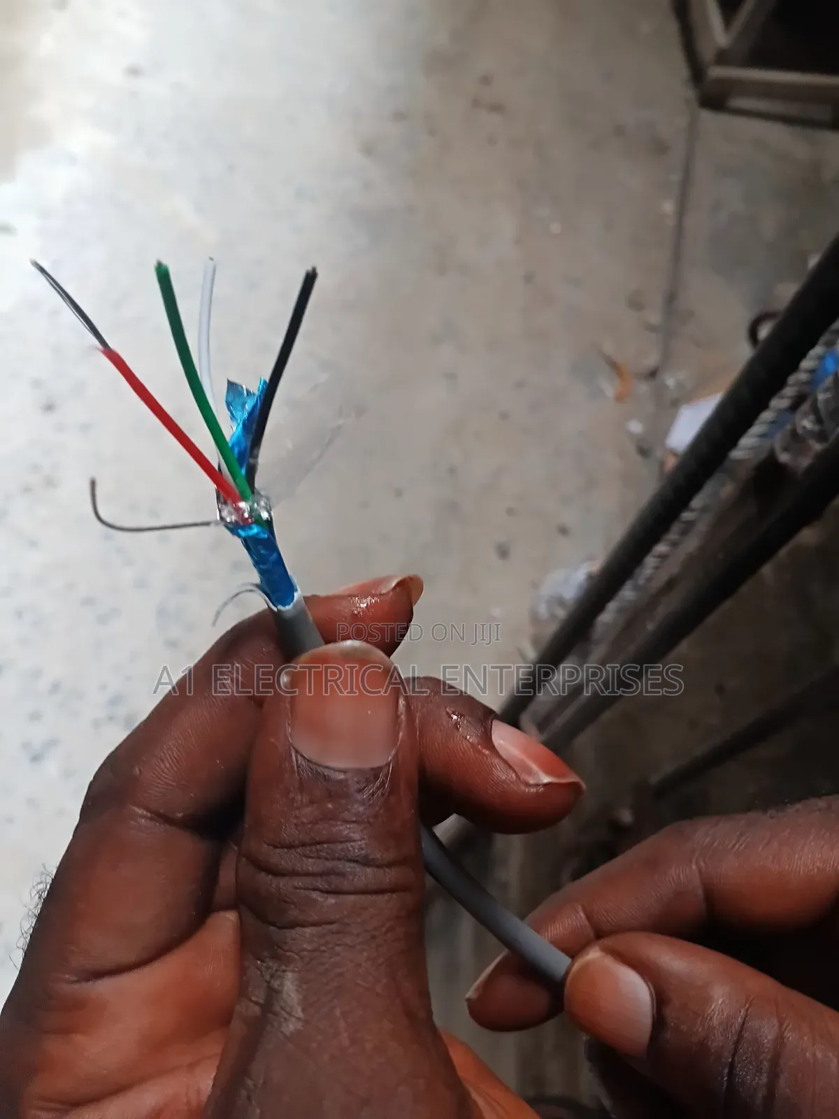 (0.5mm) 4core Shielded 22awg Copper by 500meters Complete