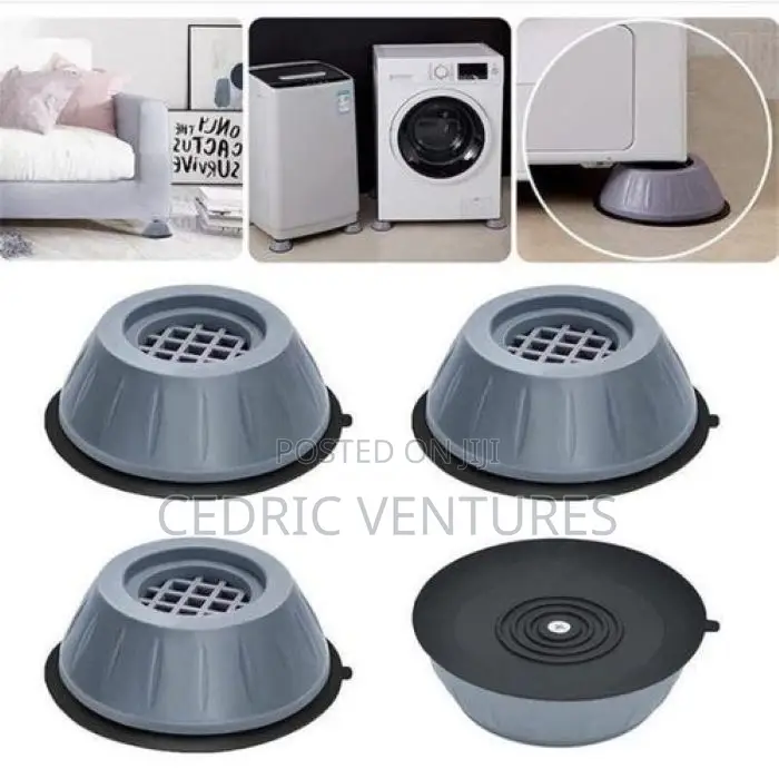 Shock Pad for Washing Machine Refrigerator Furniture Support - 4pcs