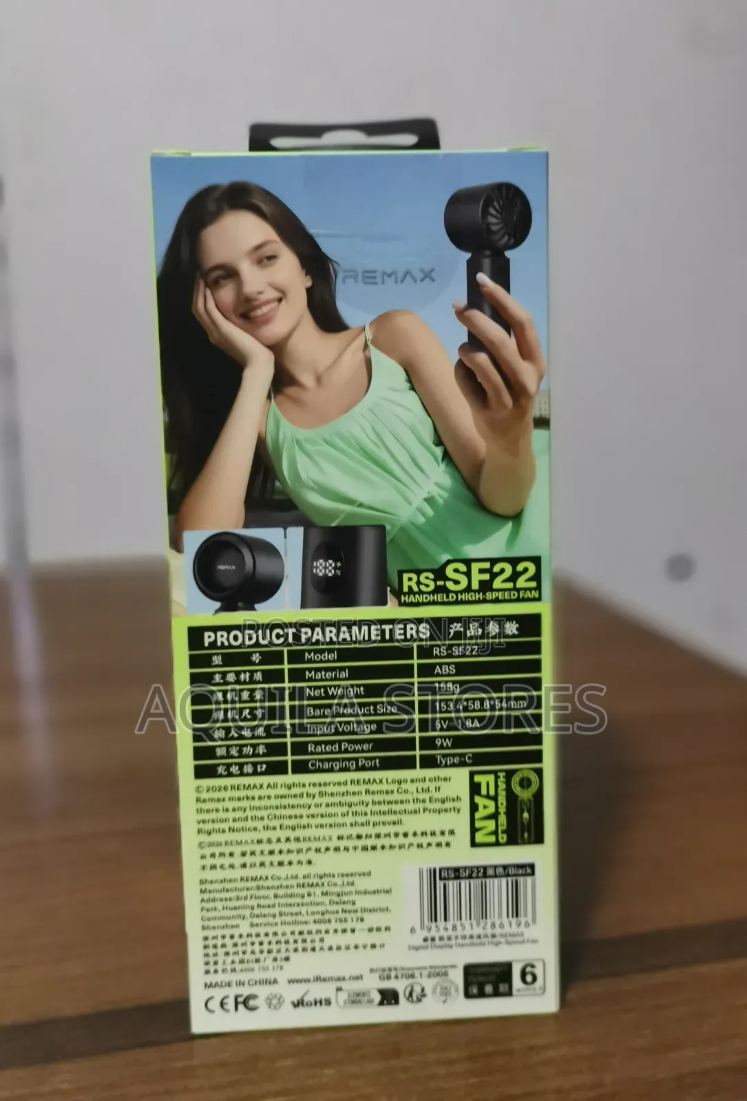 Remax Rs-Sf22 Handheld Fan