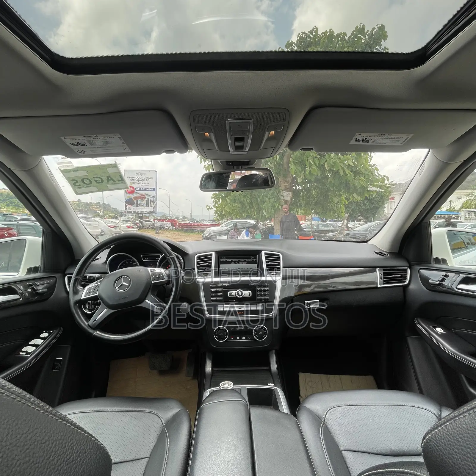 Mercedes-Benz M Class ML350 4dr SUV (3.5L 6cyl 7A) 2015 White