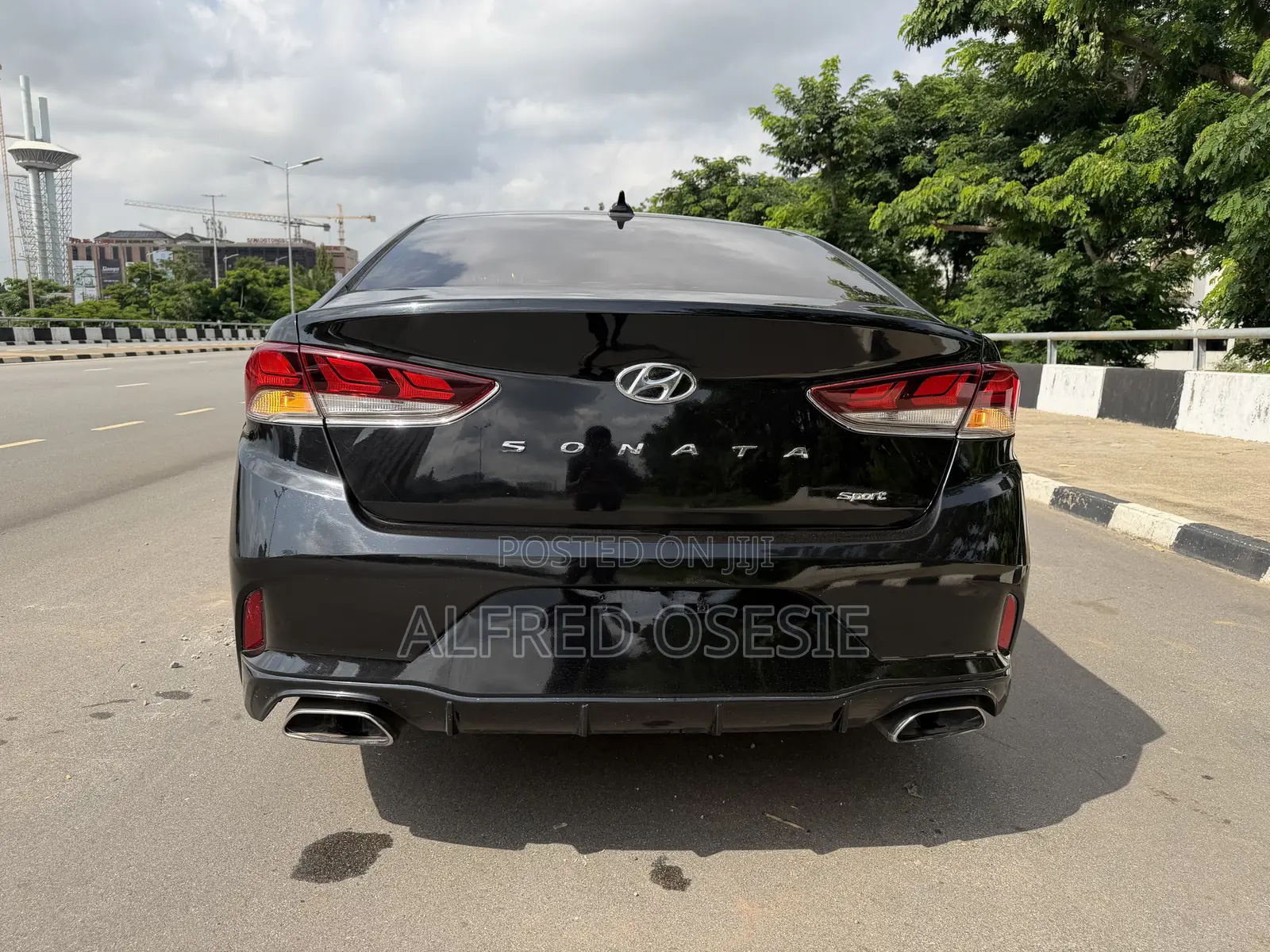 Hyundai Sonata Sport 2018 Black