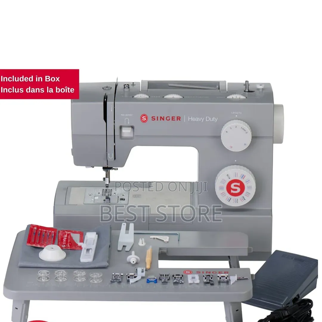 Singer Heavy Duty Hd4432 Sewing Machine Imported