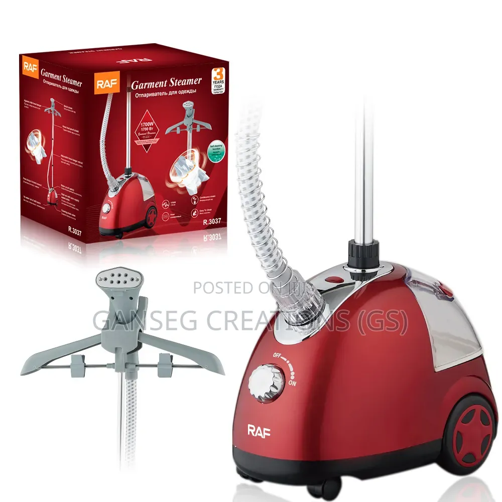 Raf Vertical Fabric Cloth Steamer Iron With Adjustable Stand