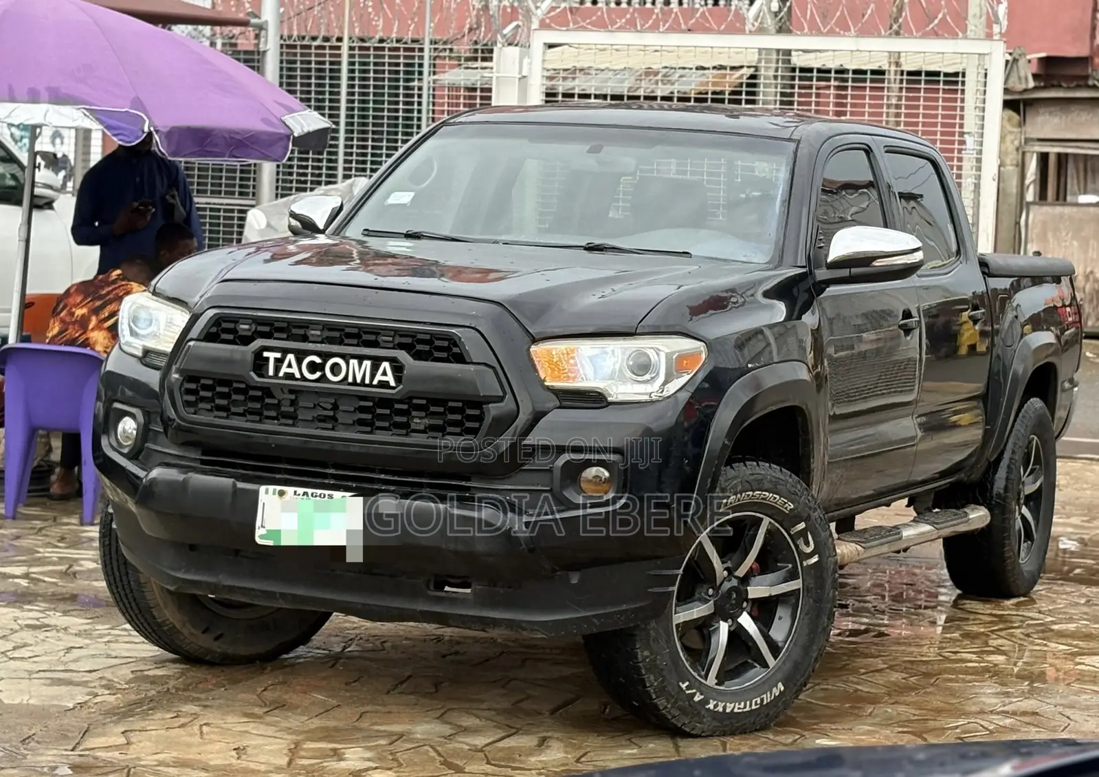Toyota Tacoma 4dr Double Cab 2016 Black