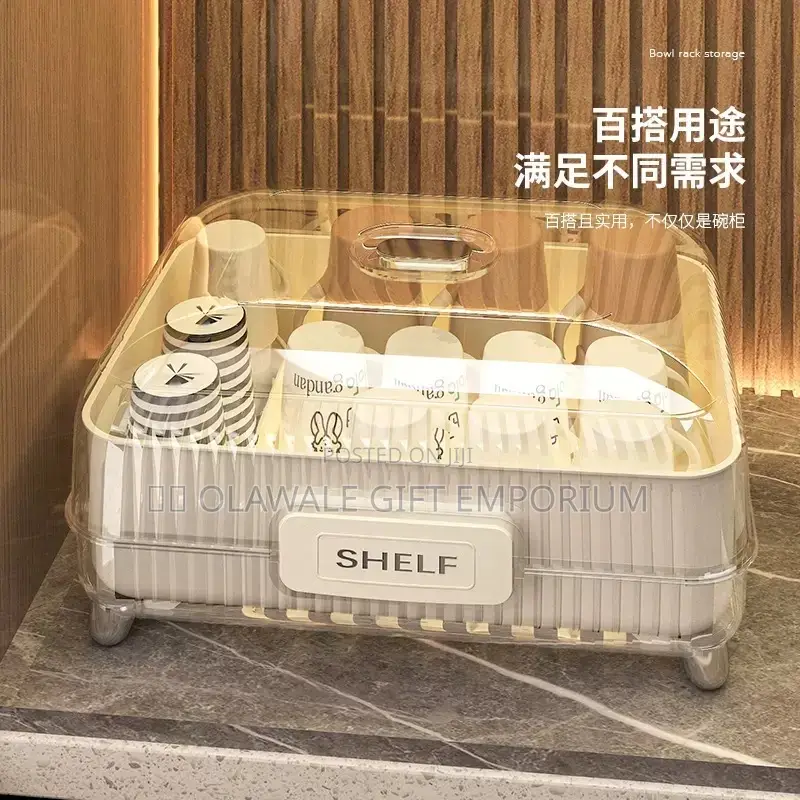 Kitchen Dish Rack With Cover