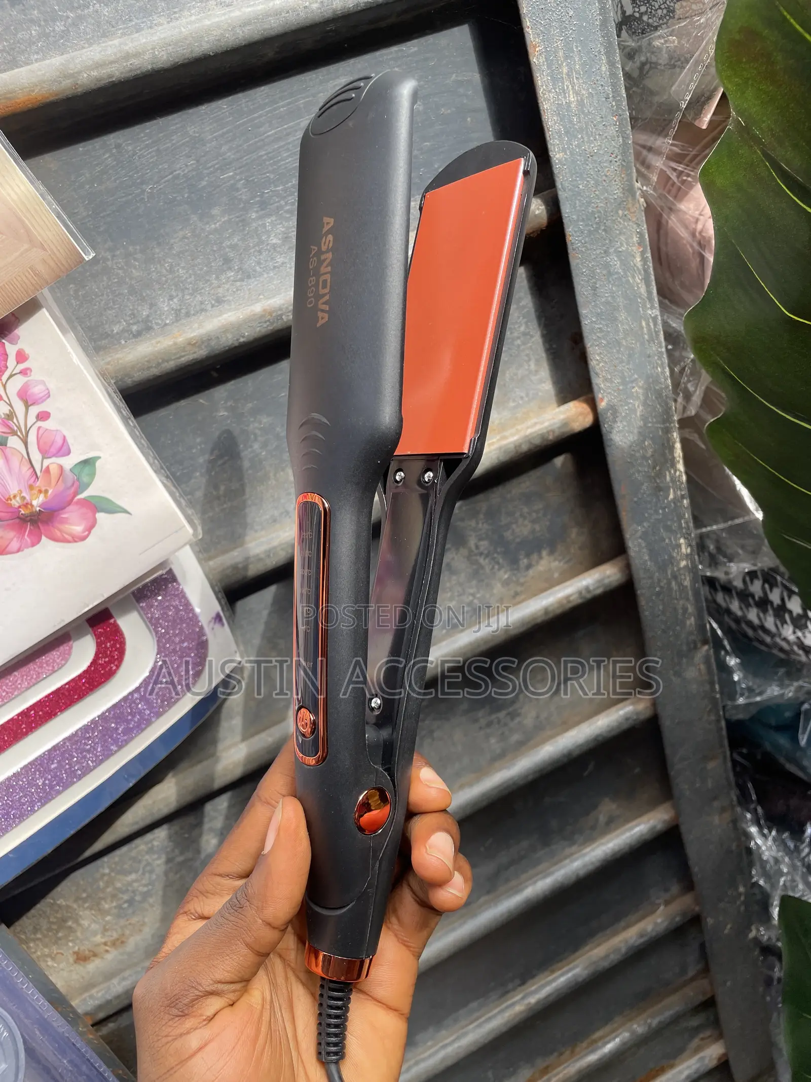 Asnova 2-in-1 Hair Straightener Crimper (As-890) - Fast Styling