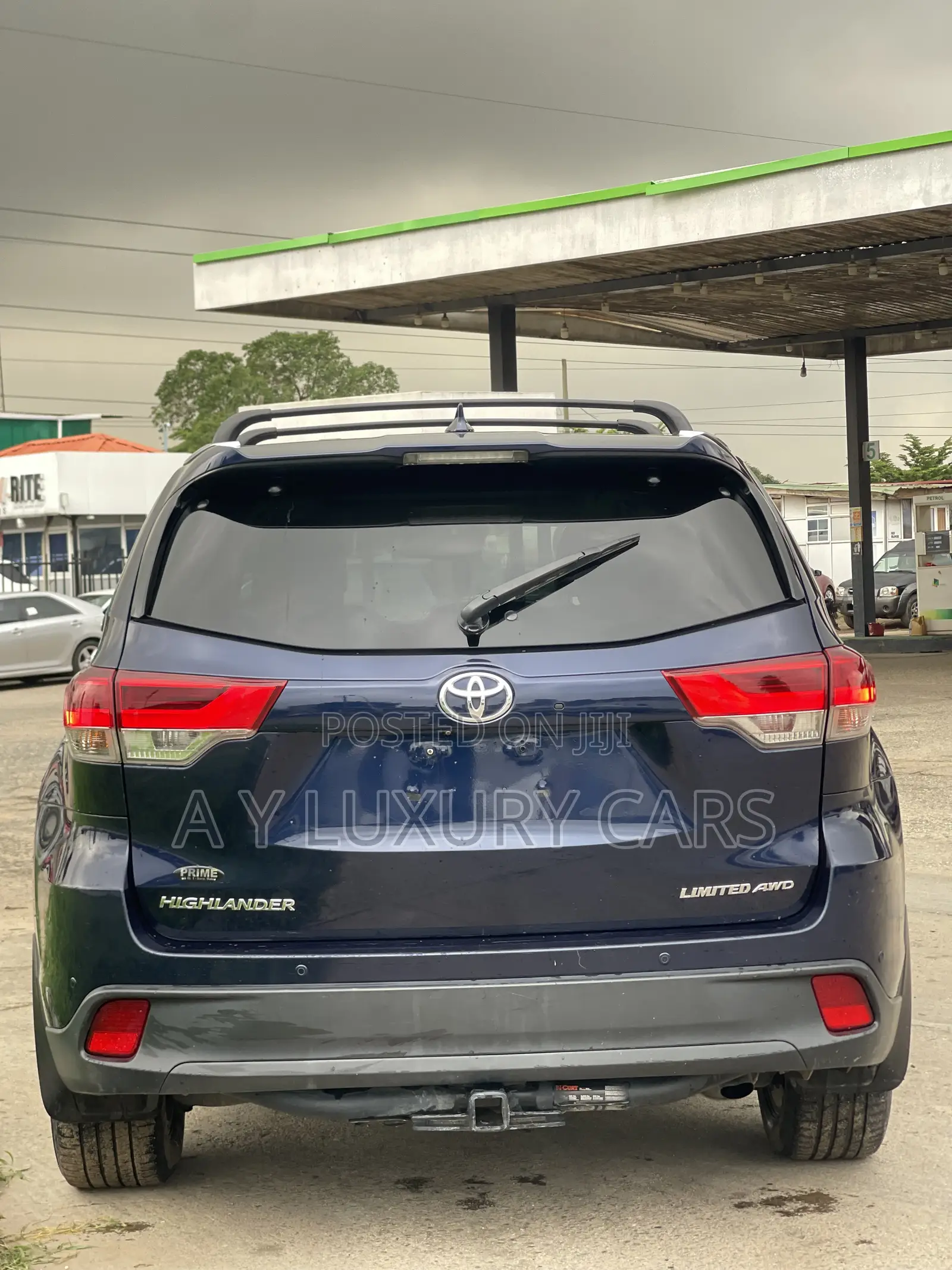 Toyota Highlander Limited 4dr SUV (3.5L 6cyl 6A) 2015 Blue