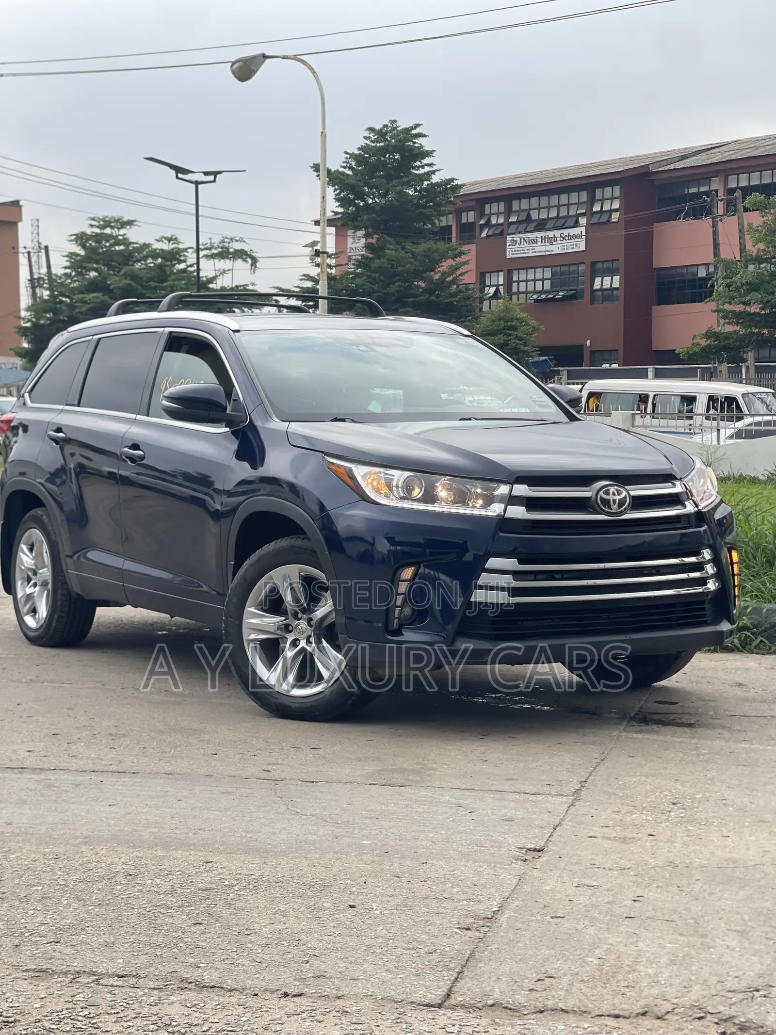 Toyota Highlander Limited 4dr SUV (3.5L 6cyl 6A) 2015 Blue