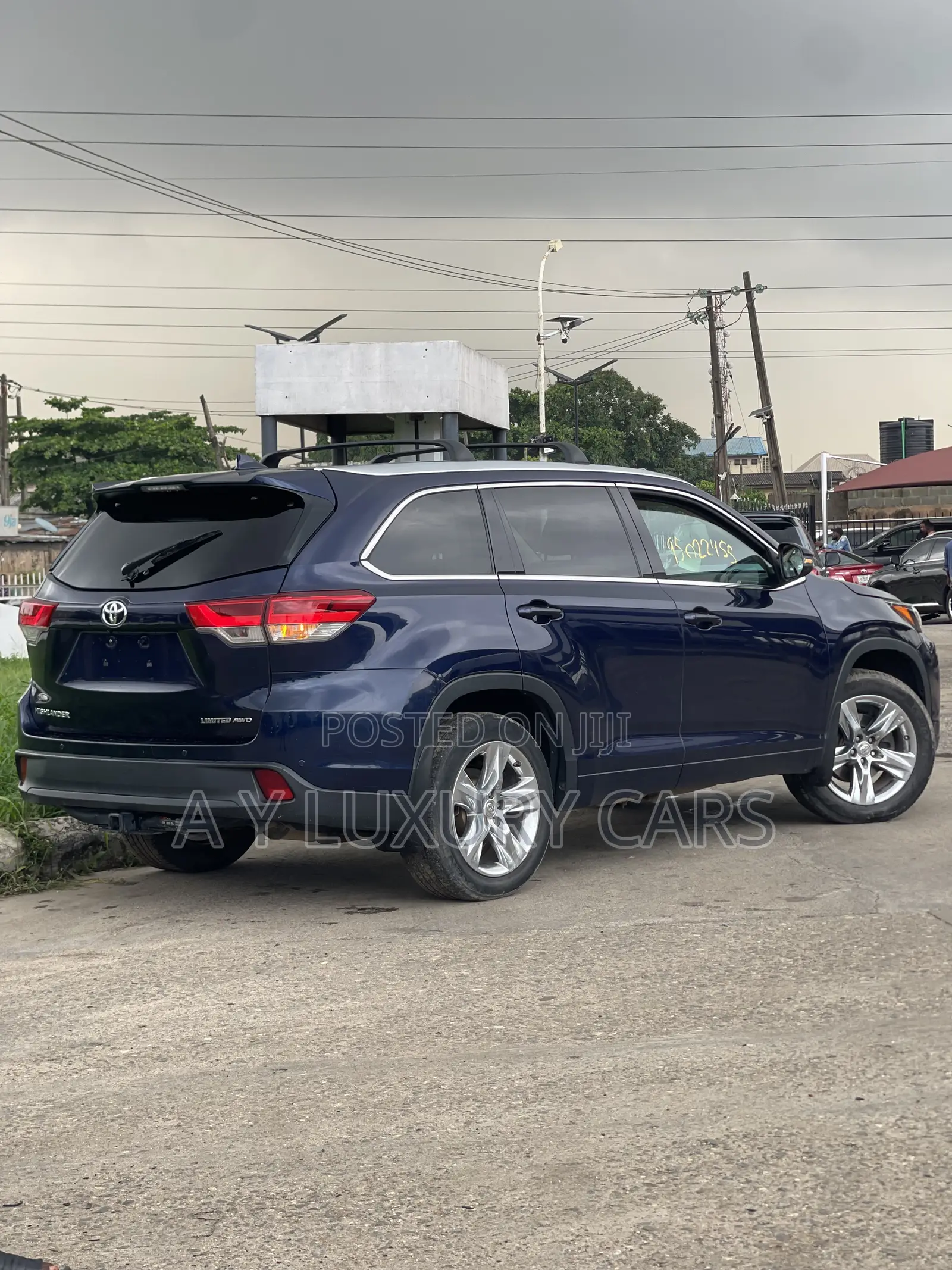Toyota Highlander Limited 4dr SUV (3.5L 6cyl 6A) 2015 Blue