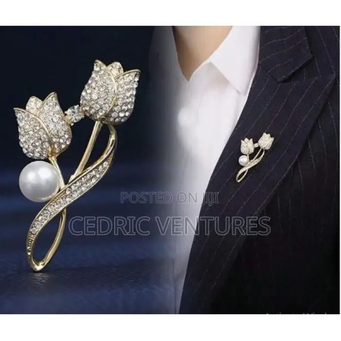 Tulip Flower Brooch Pin