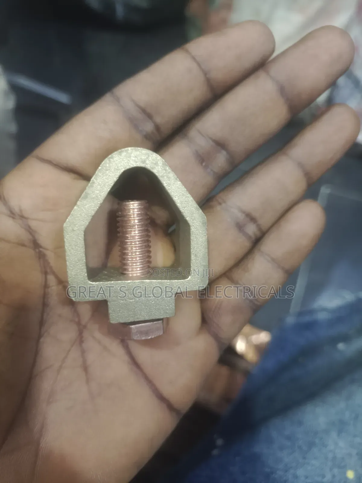 Earthing Clamp (Pure Copper) – Electrical Grounding Connector