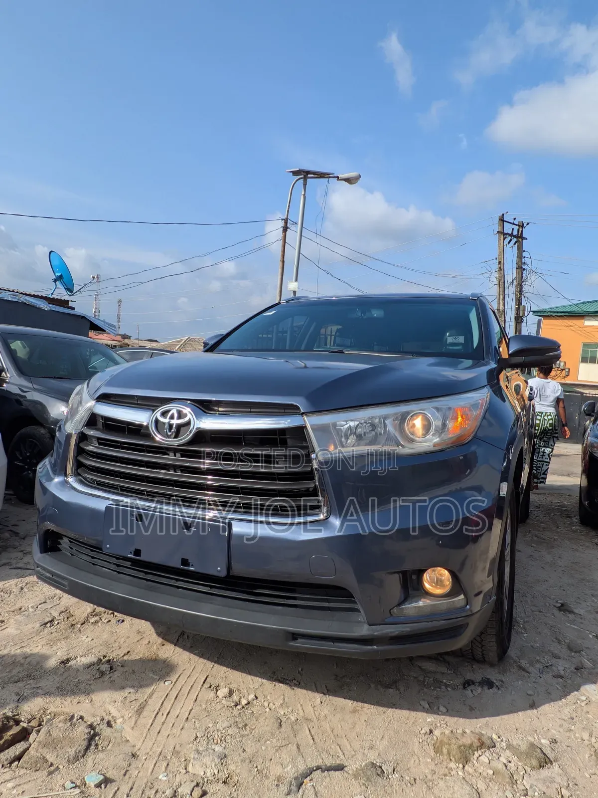 Toyota Highlander 2014 Blue