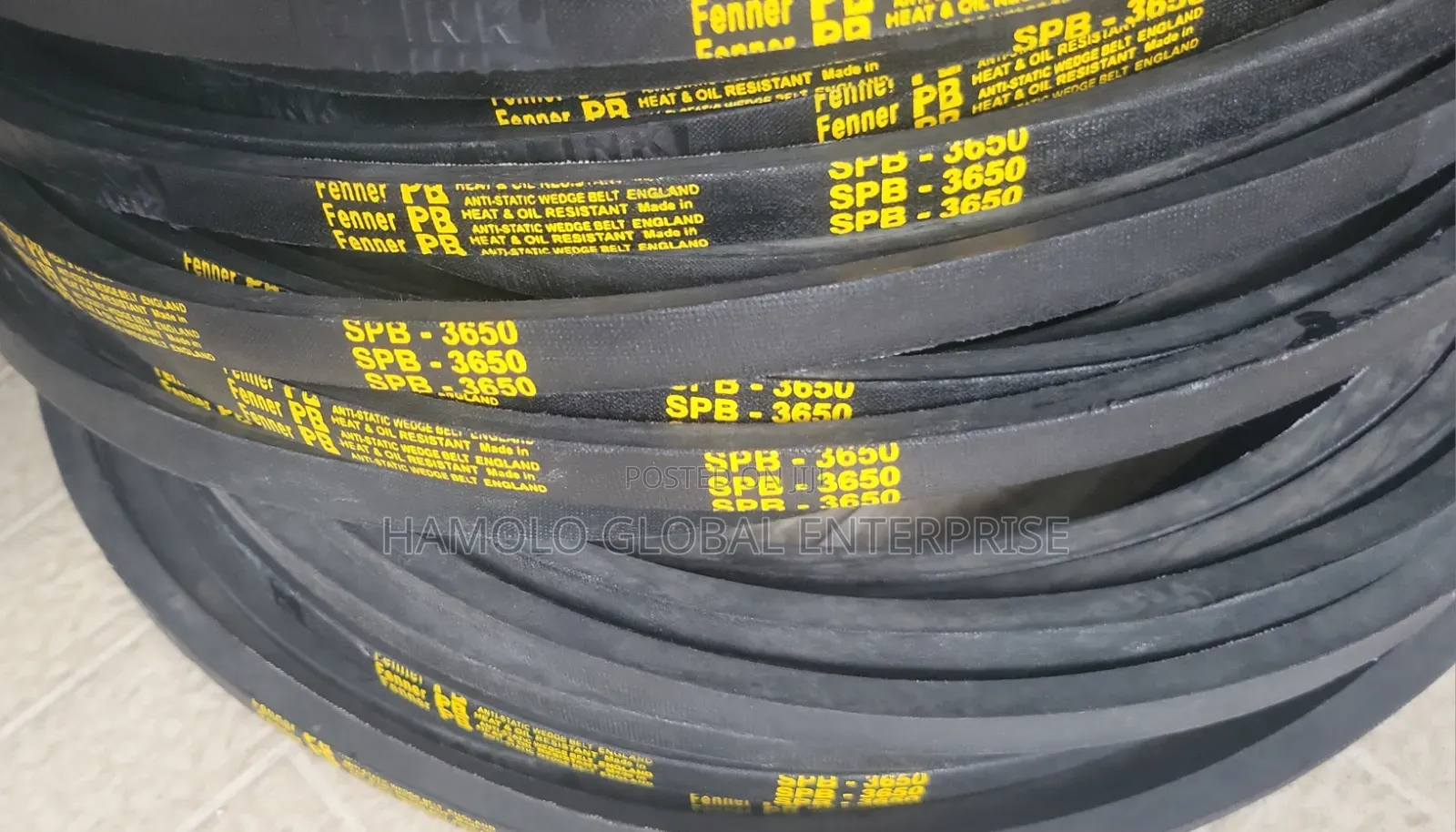 Narrow V-belt Spb3650