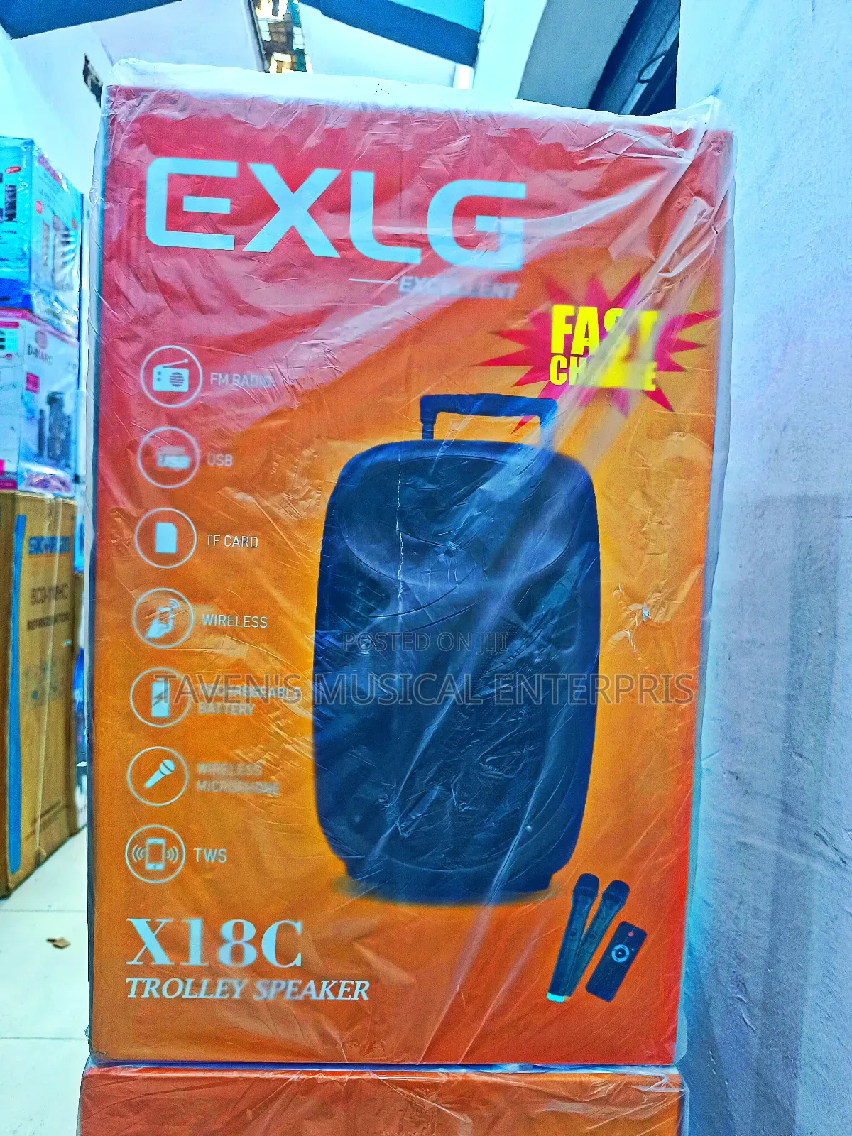 Exlg X18c Trolley Speaker