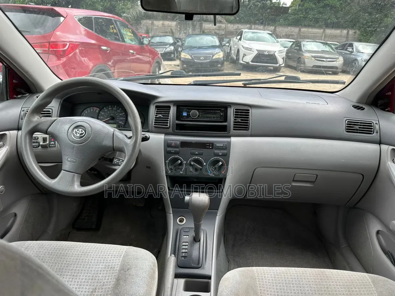 Toyota Corolla 2007 Maroon