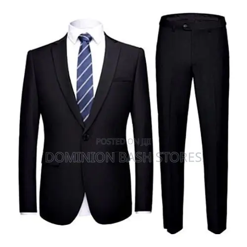 High Quality Black Wool Co 3in 1 Suit