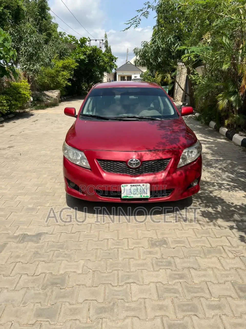 Toyota Corolla 2010 Red