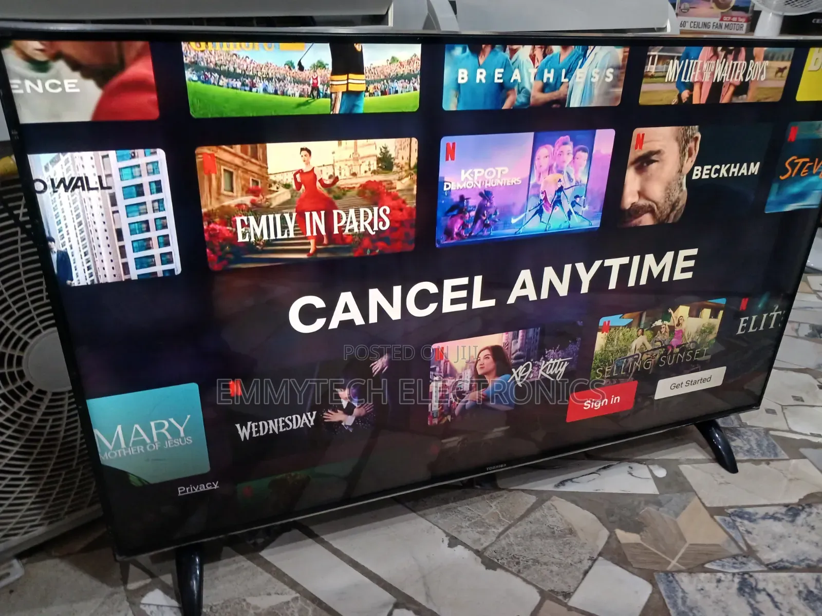 Toshiba 50inches Smart Tv